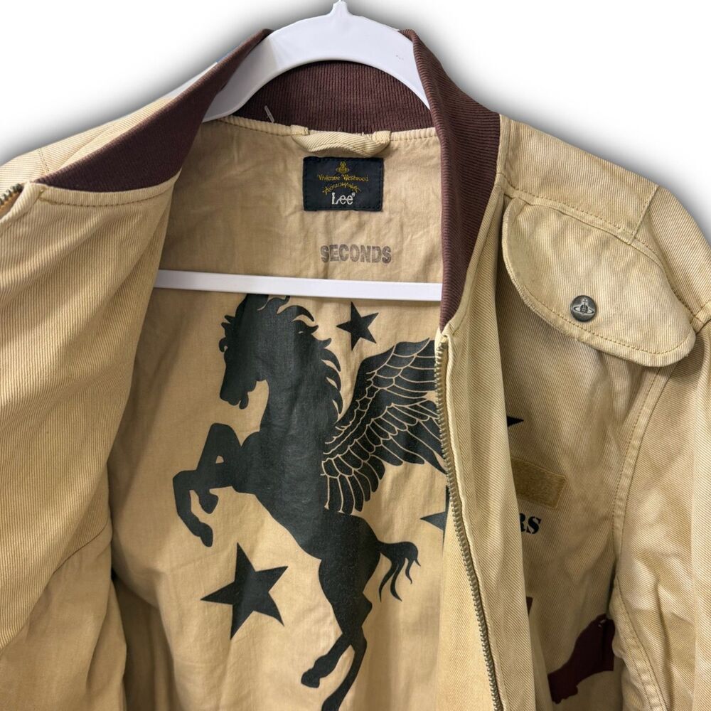 Vivienne Westwood X Lee Anglomania Zip Up Jacket - Gem